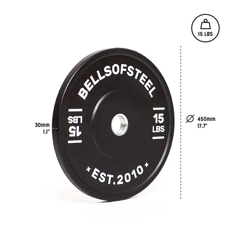 Bells of Steel Bumper Plates Dead Bounce Conflict Lb CONBP The