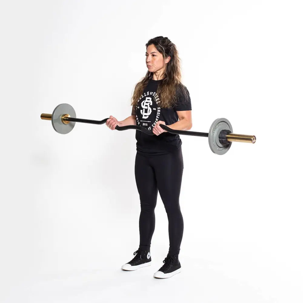 Bells of Steel Industrial Rackable EZ Curl Bar 2.0 INREZC2BAR The