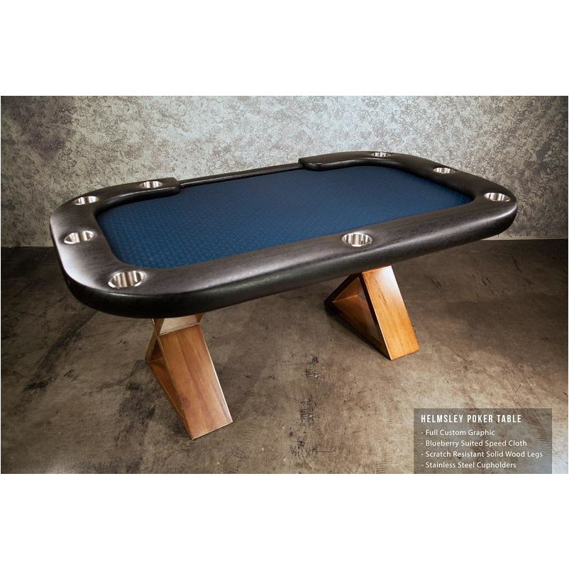 BBO Helmsley Poker Table Full Custom Surface