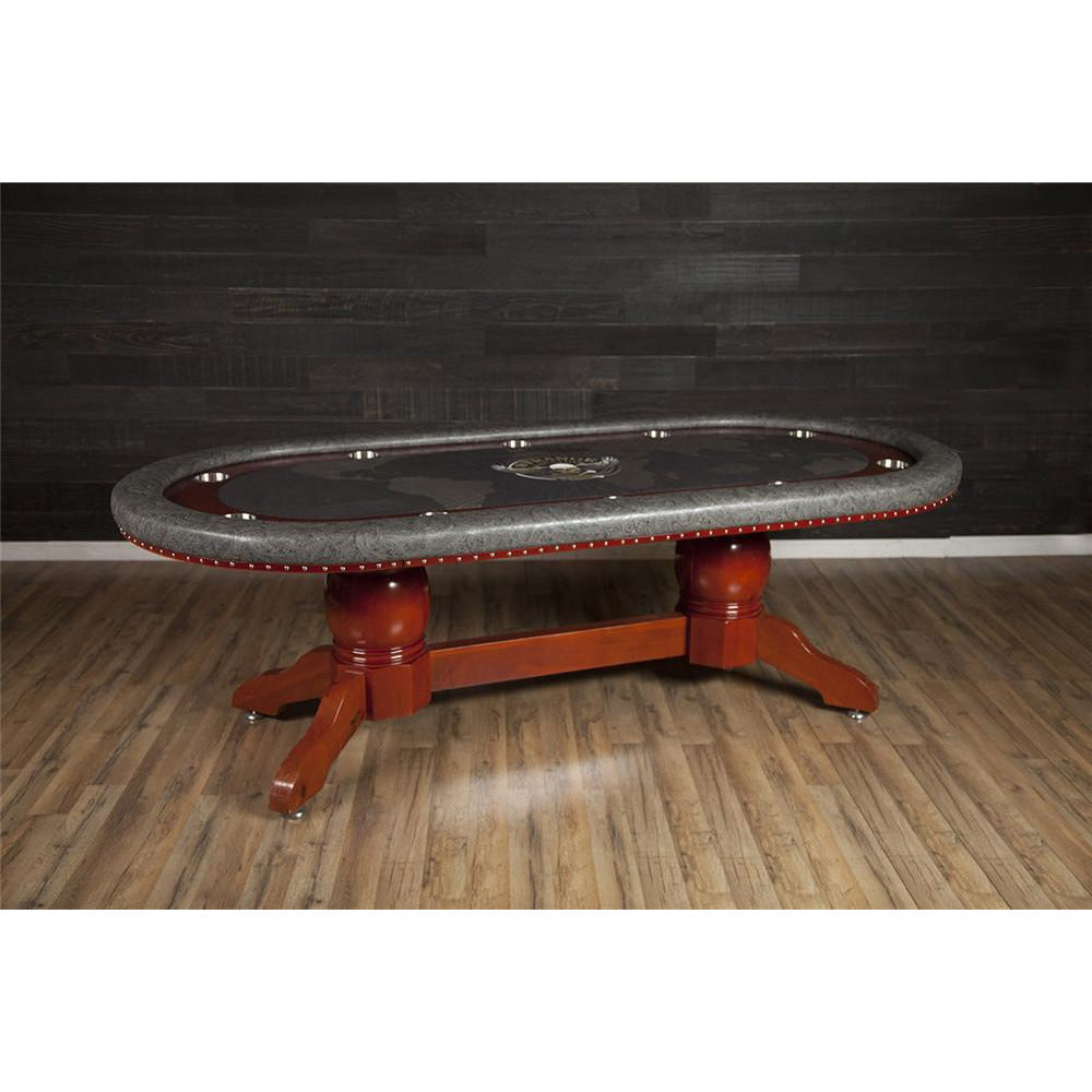 BBO Rockwell Poker Table Custom Surface and Arm Rest