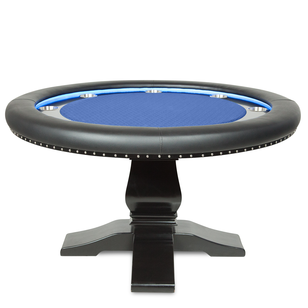 BBO The Ginza LED Poker Table Blue Speed Cloth