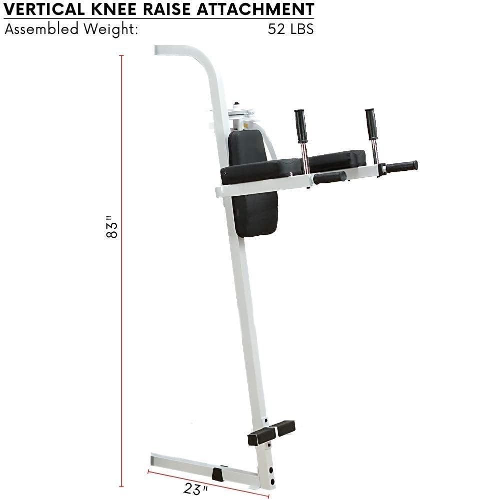 Body Solid Vertical Knee Raise Attachment- VKR30 Dimension