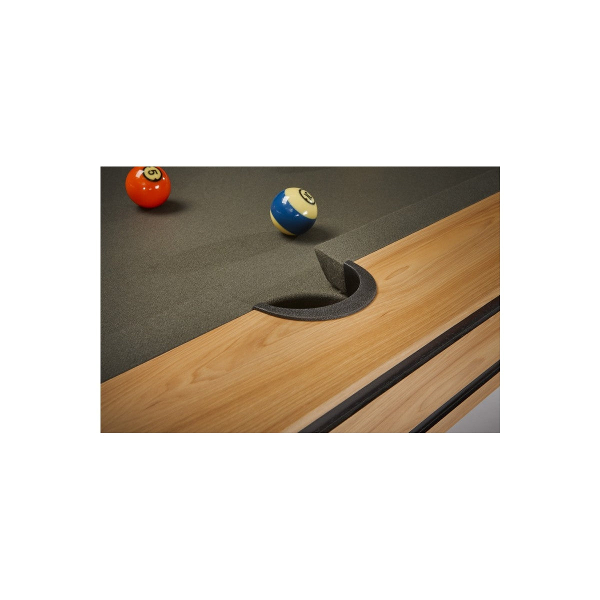 Brunswick Billiards Hickory Pool Table
