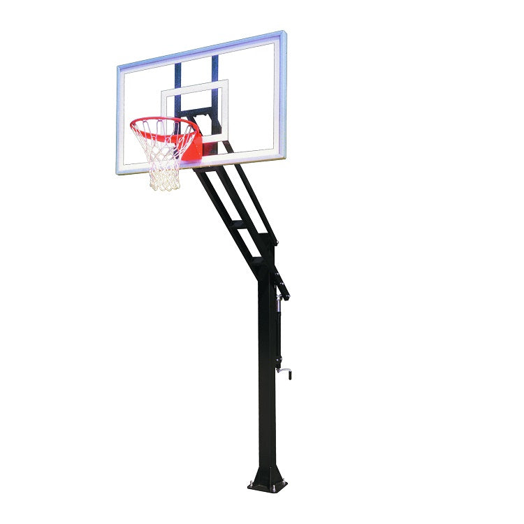 First Team Force In Ground Adjustable Basketball Goal Select
