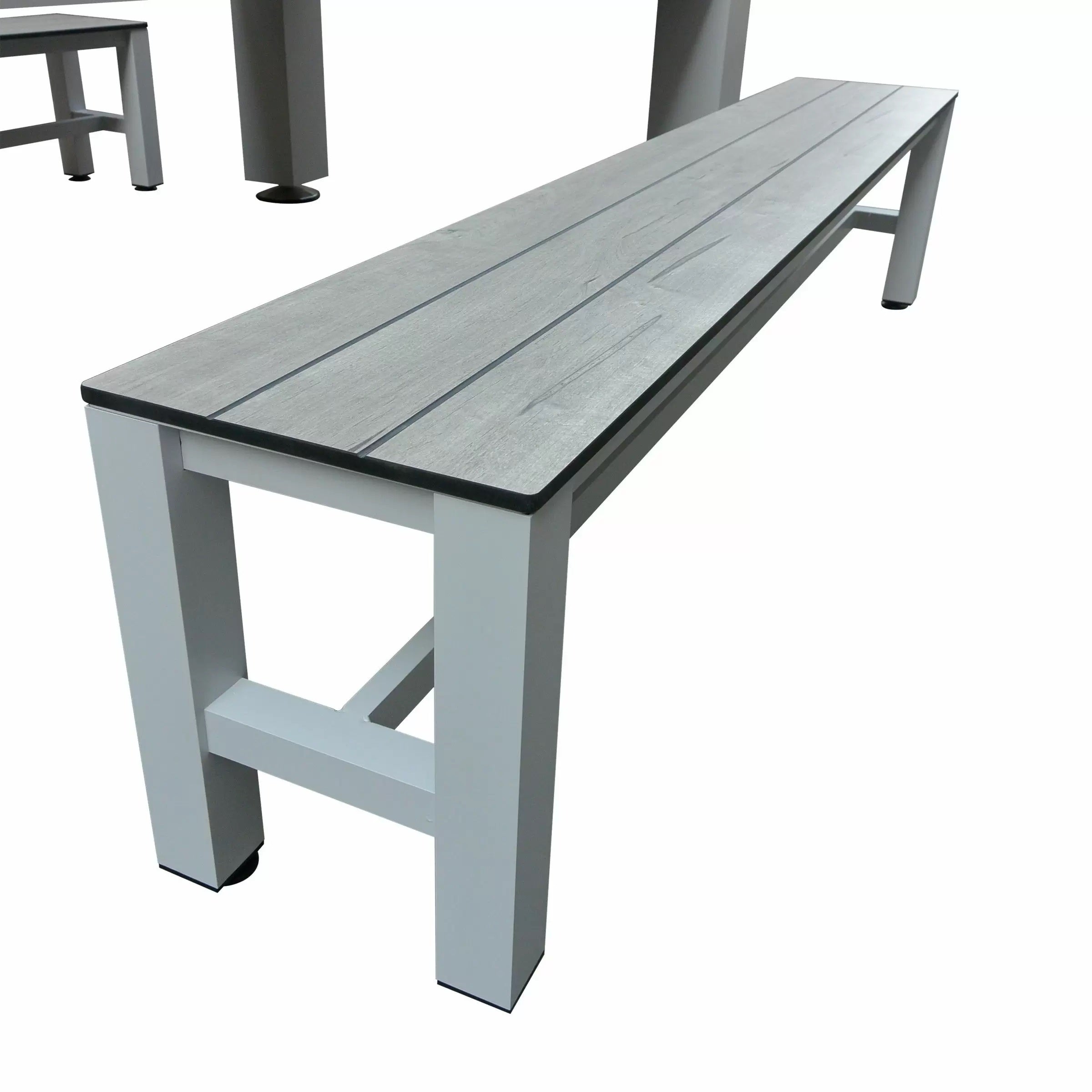 Imperial Esterno Outdoor Pool Table Benches angle