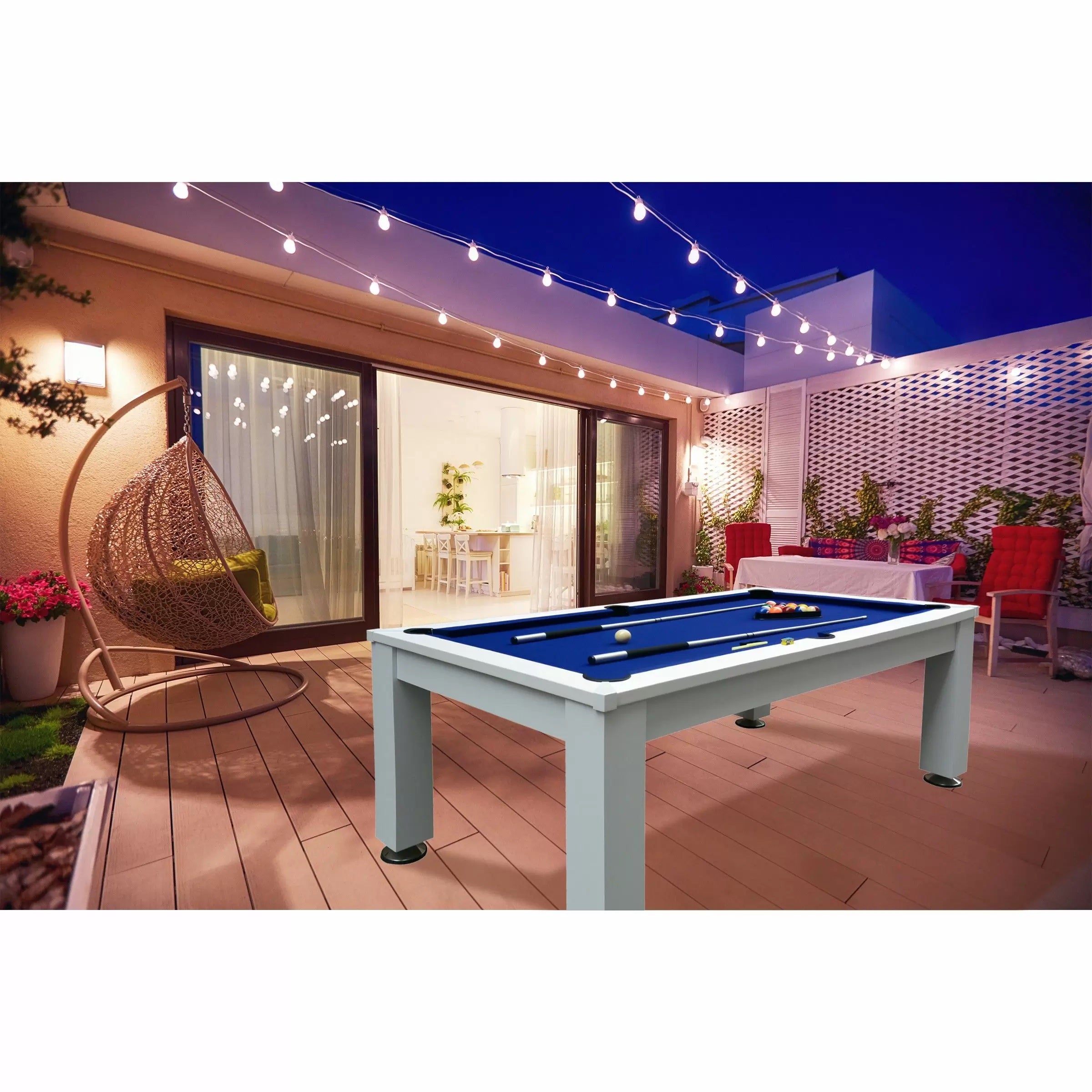 Imperial Esterno Outdoor Pool Table in display