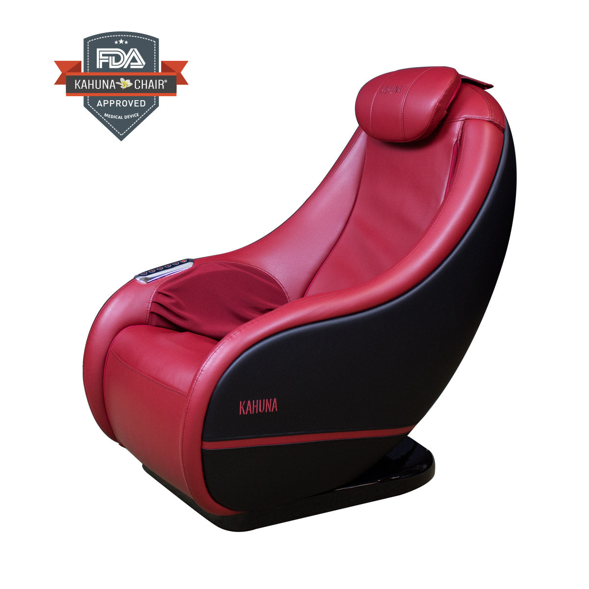 Kahuna HANI L-TRACK COMPACT Massage Chair Red/Black