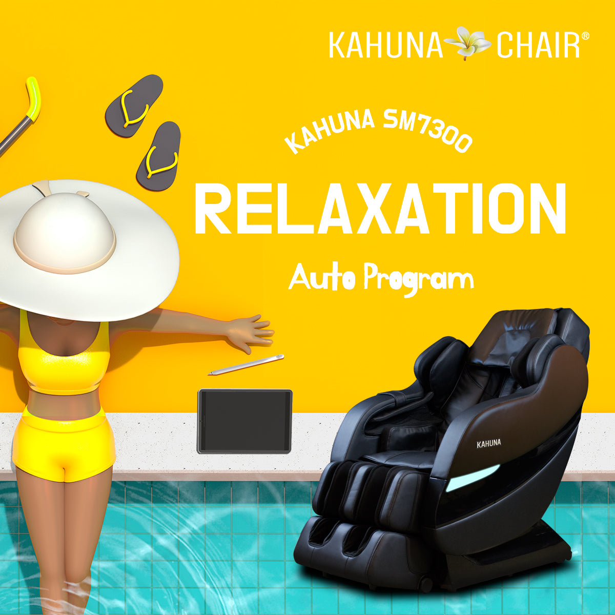 Kahuna SM-7300 Massage Chair Relaxation