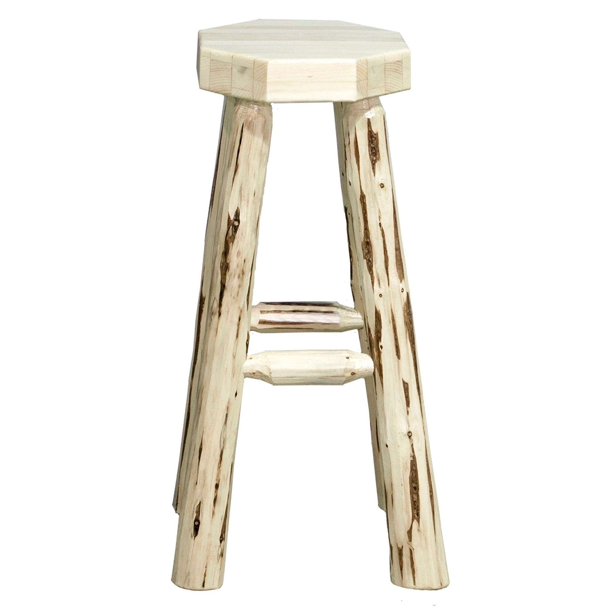 Montana Woodworks Collection MWBN Backless Barstool Ready Finish