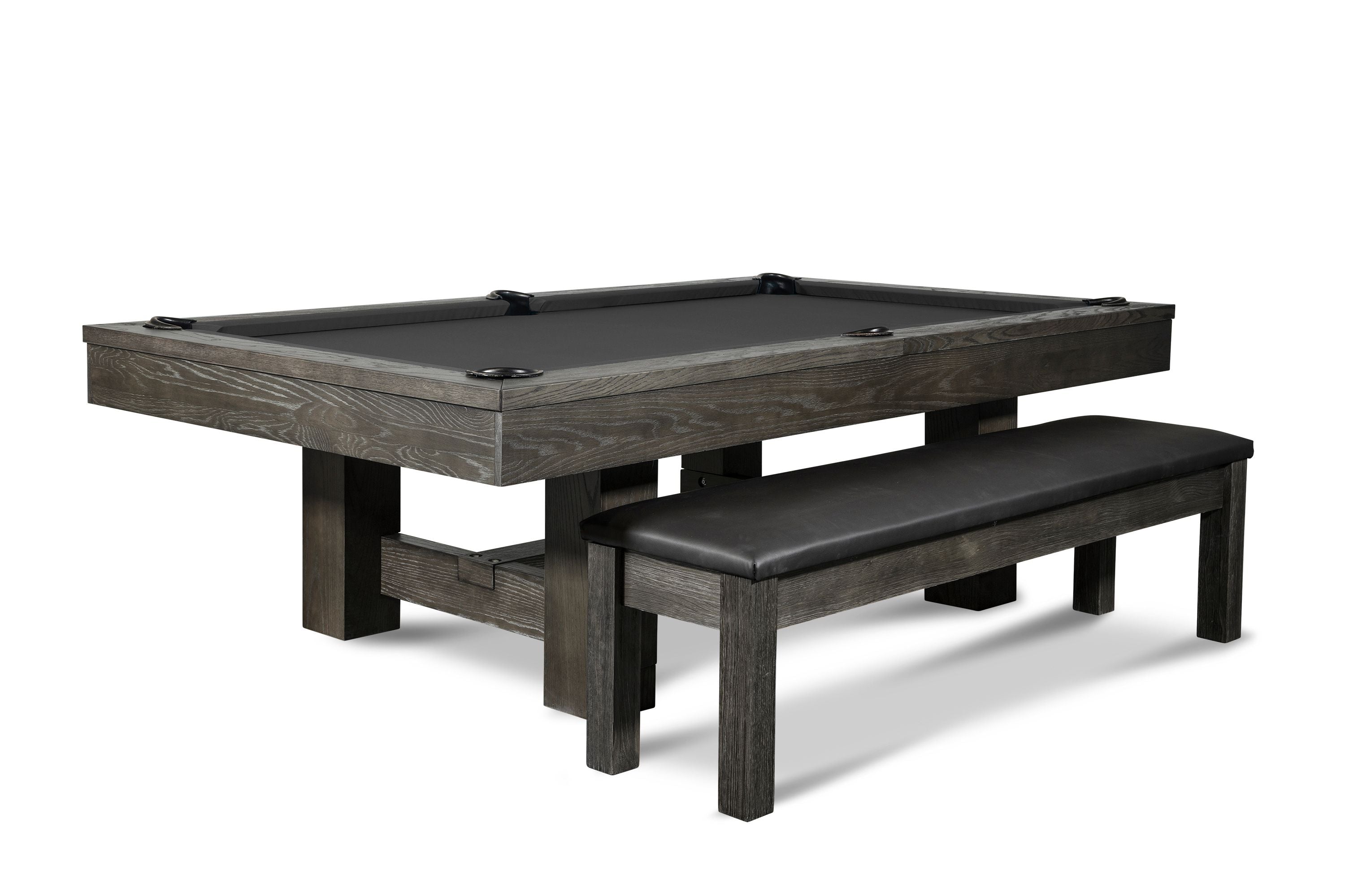 Nixon Rocky Dakota Slate Pool Table ISAF-90034 / ISAF-90035 Charcoal With Matching Chair