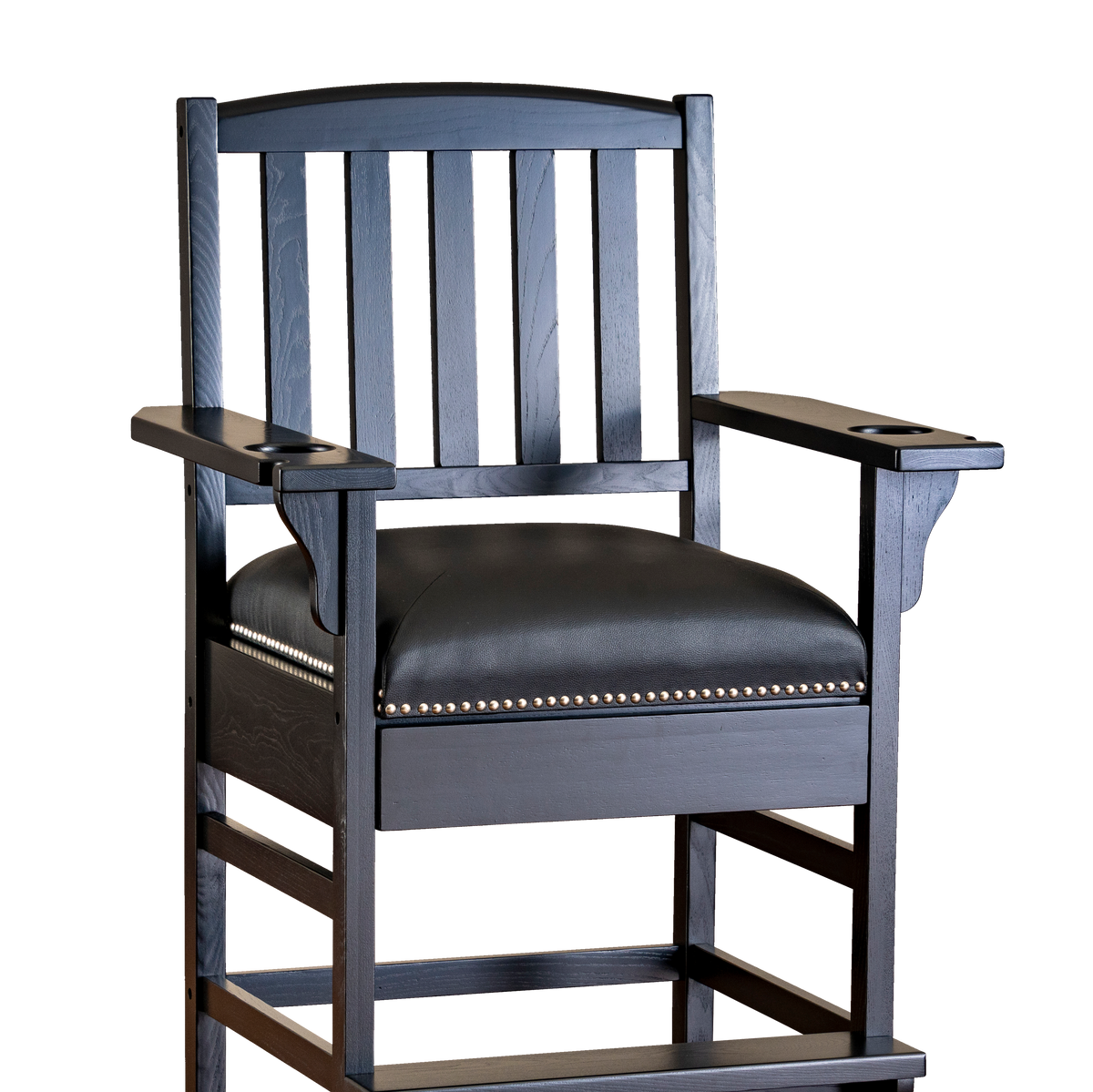 American Heritage King Chair (Black) The Game Room Plus