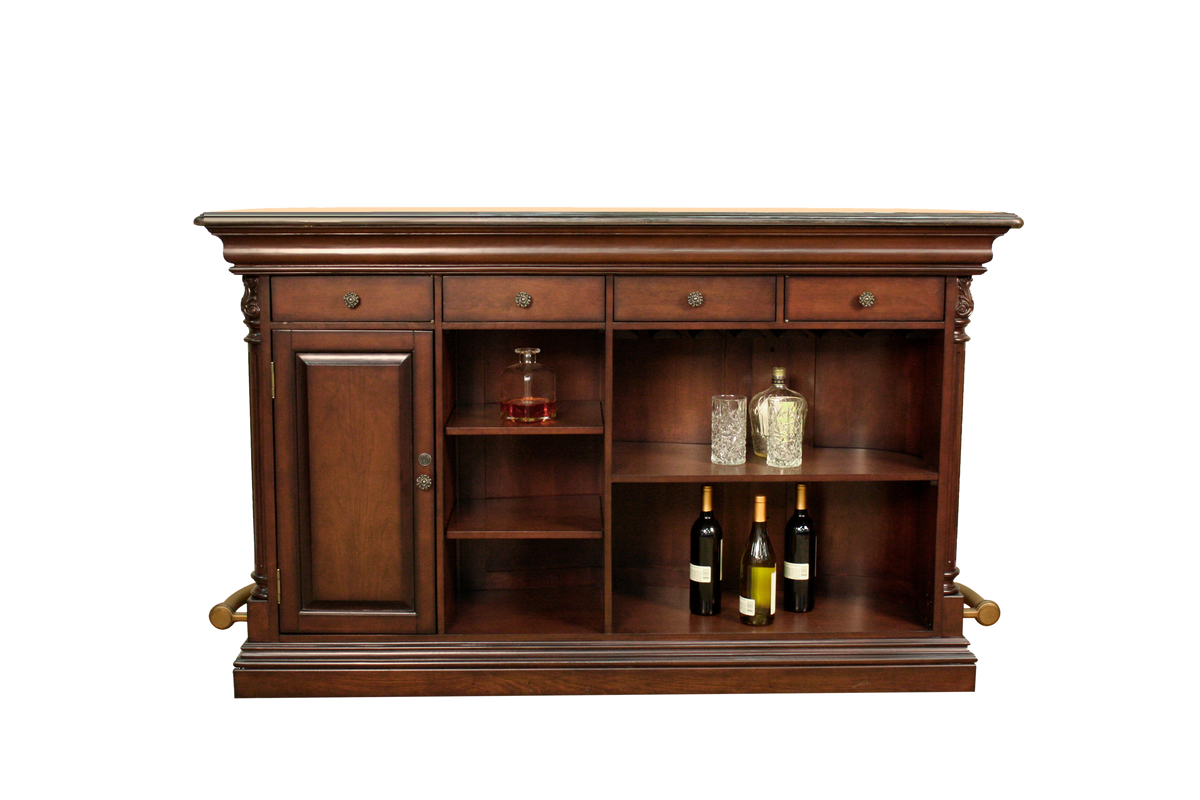 American Heritage Emilio Home Bar (Chestnut) – The Game Room Plus