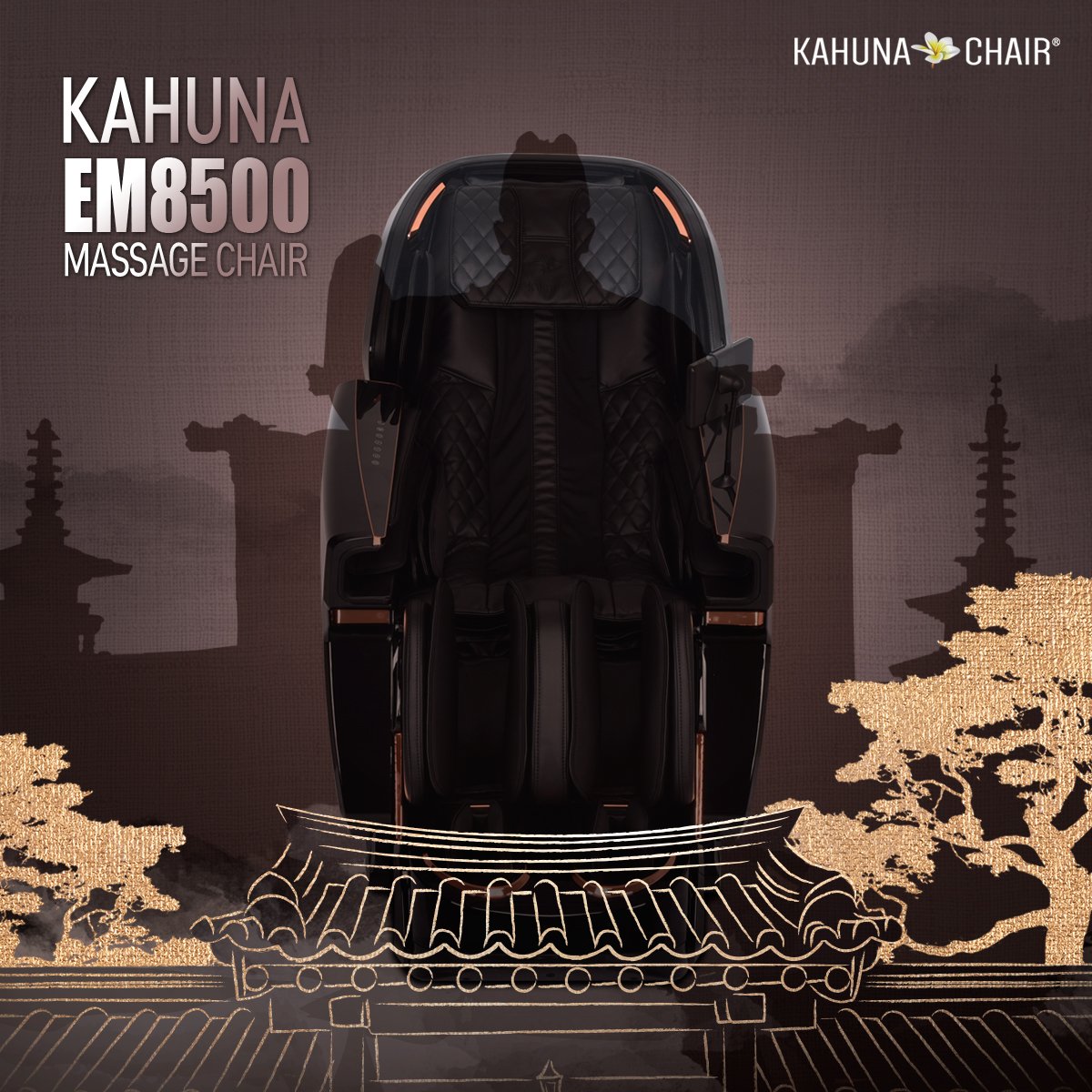 kahuna massage chair em8500 luxuries and majestic design