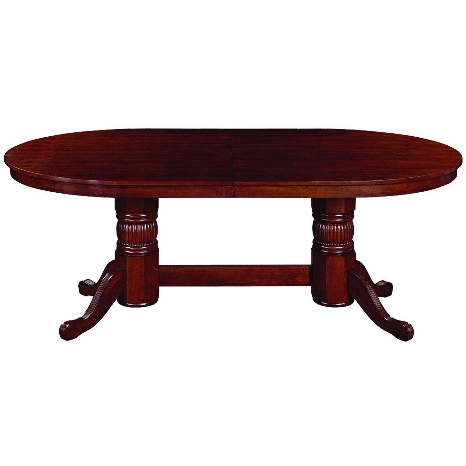 ram game room gtbl84-tw texas holdem game table English Tudor with dining top full cover