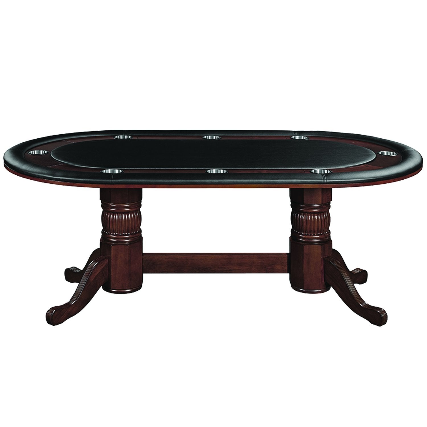 ram game room gtbl84-wt texas holdem game table Cappuccino