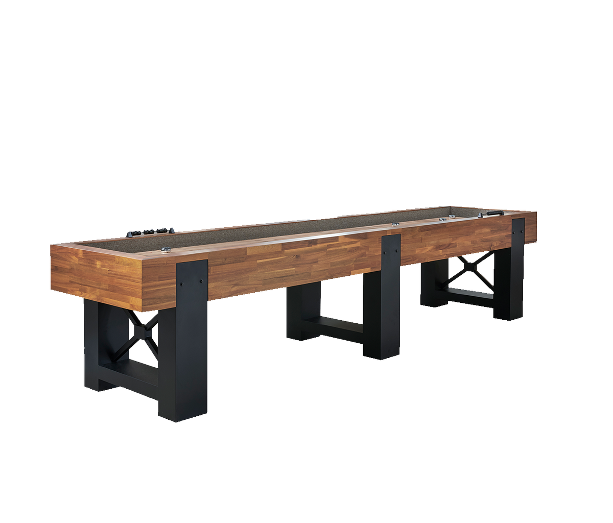 American Heritage Knoxville 12’ Shuffleboard (Acacia) The Game Room Plus