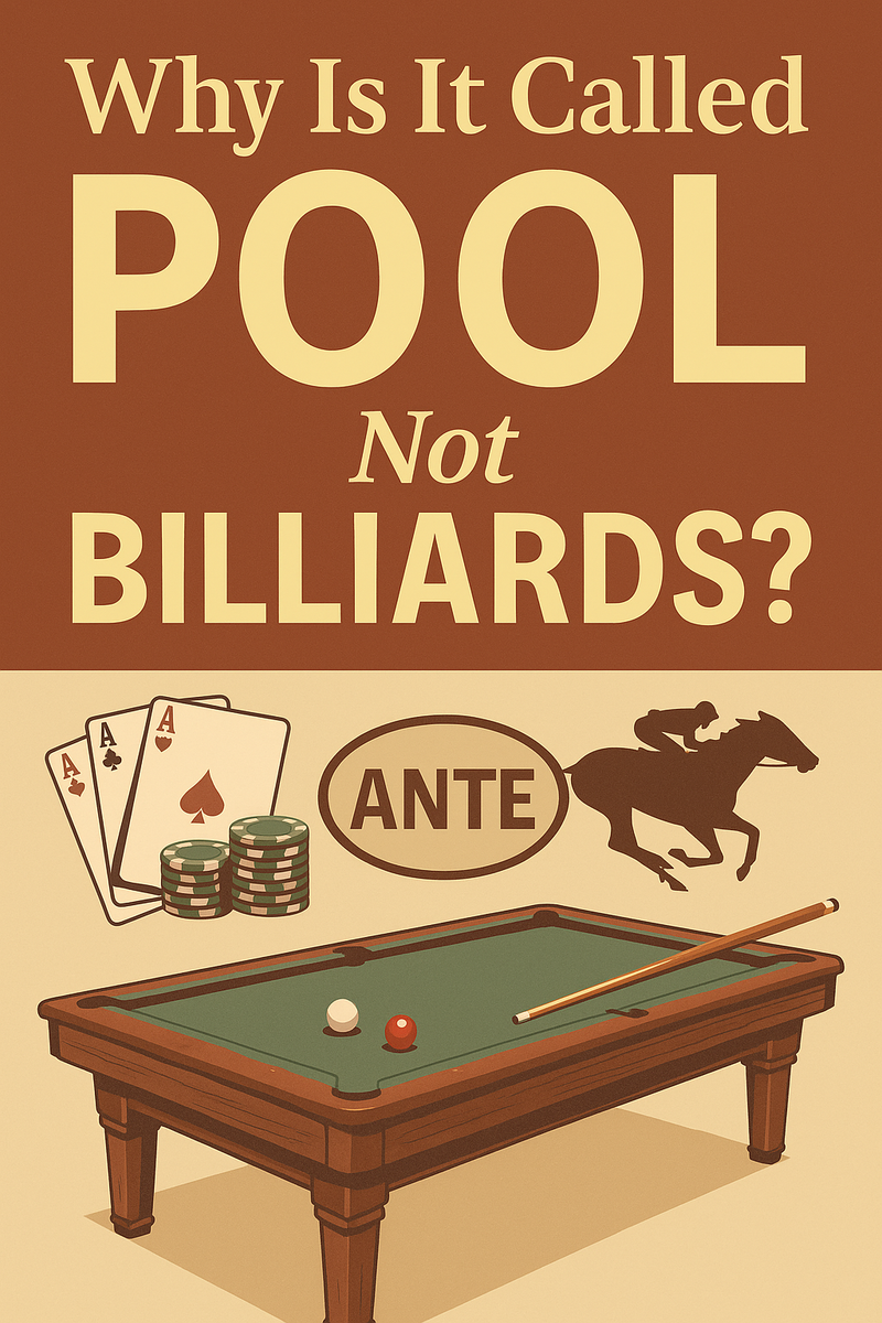 Why Is It Called Pool and Not Billiards? – The Game Room Plus