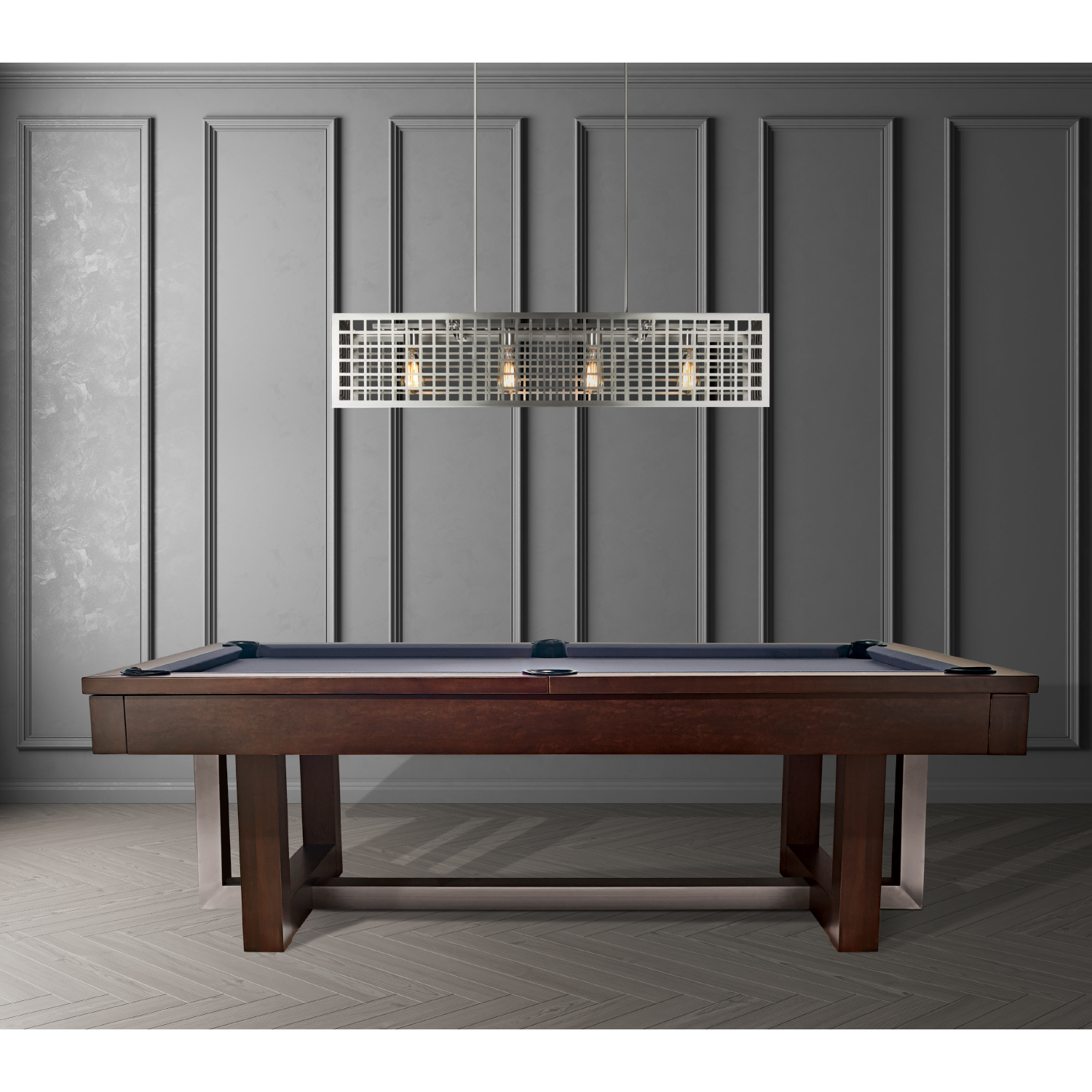 American Heritage Abbey 8 Foot Billiard Table (Espresso) – The Game ...