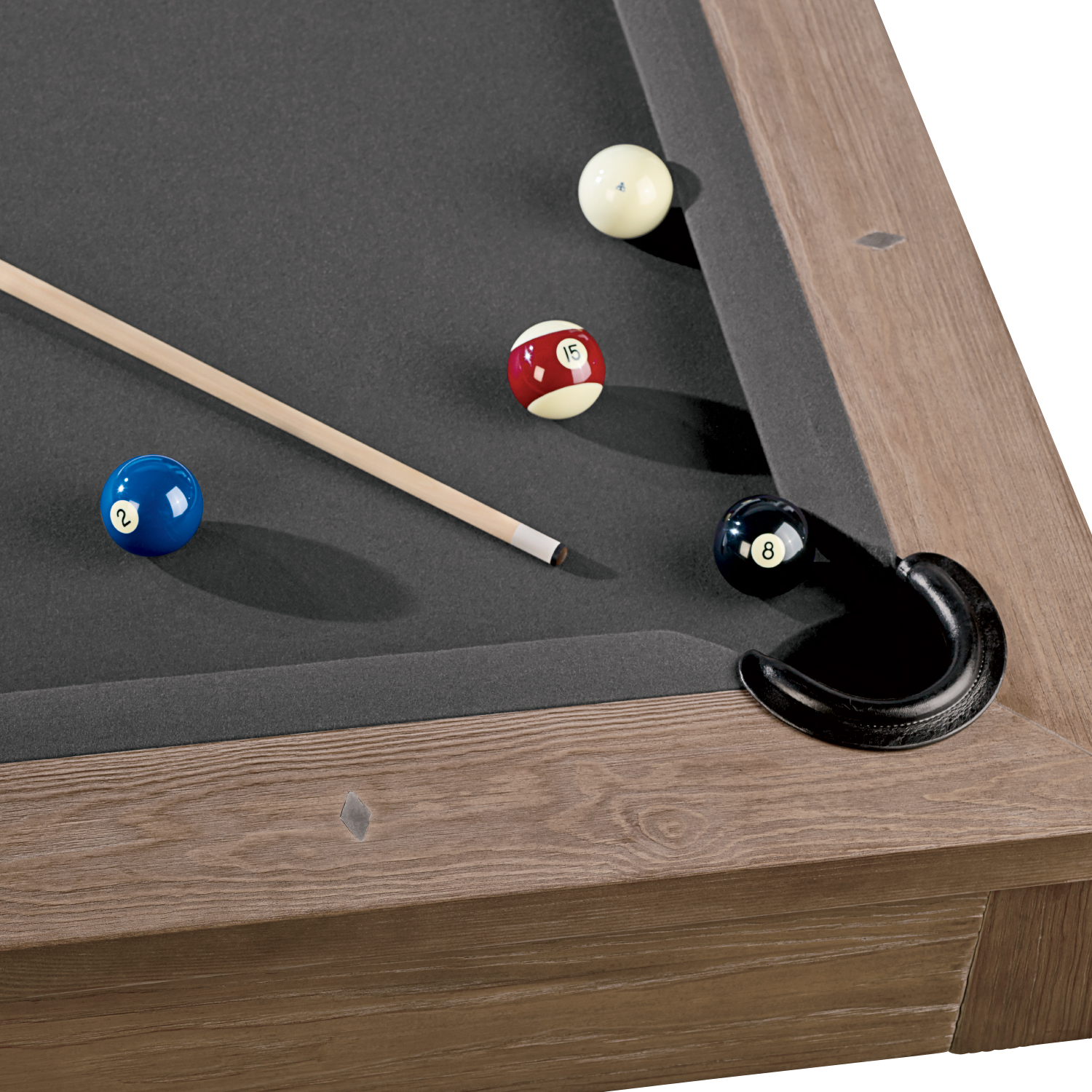 American Heritage Abbey Pool Table (Antique Grey)