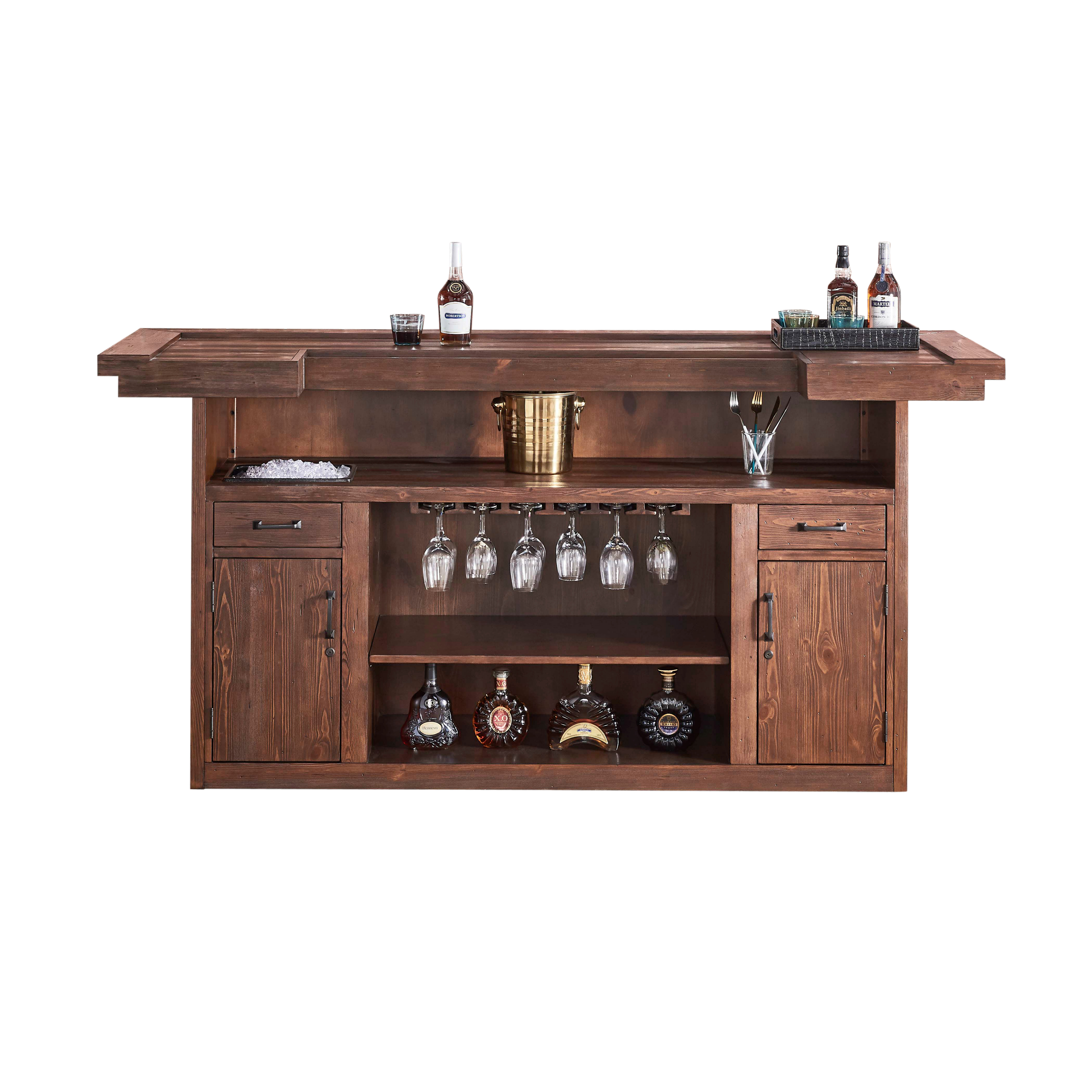 American Heritage Bristol Home Bar (Harvest) – The Game Room Plus