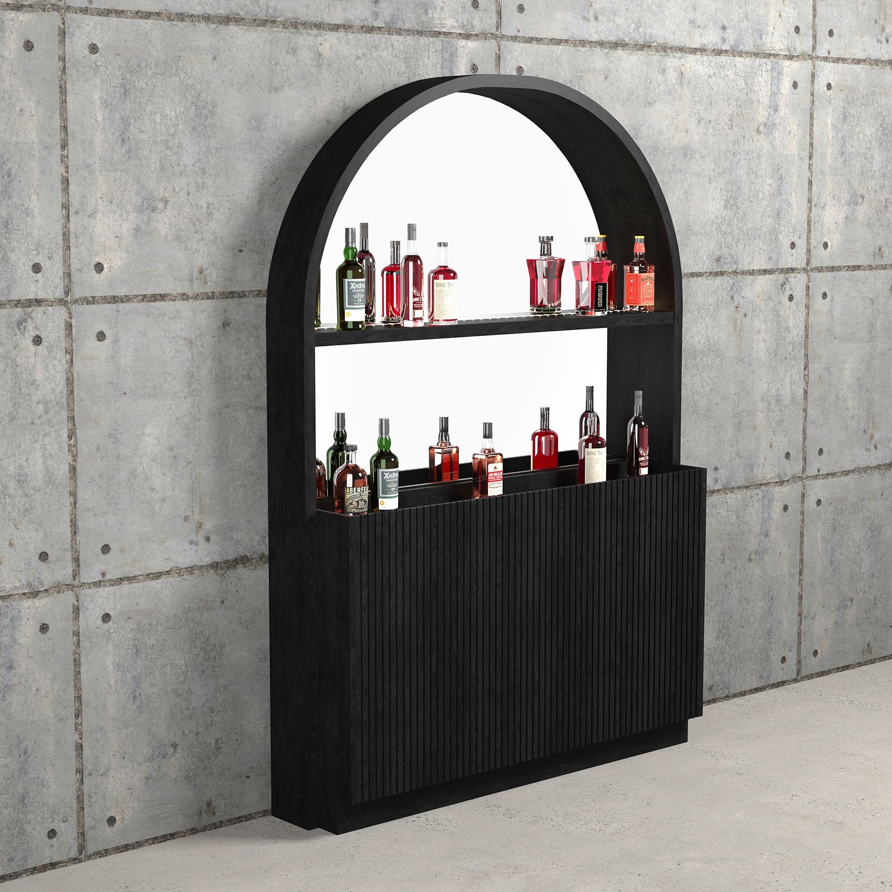 Back Bar Racks Prohibition Back Bar – The Game Room Plus