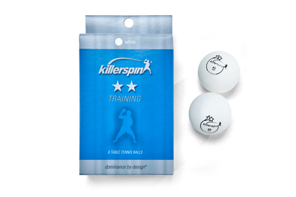 Killerspin Table Tennis Balls - 6 Pack