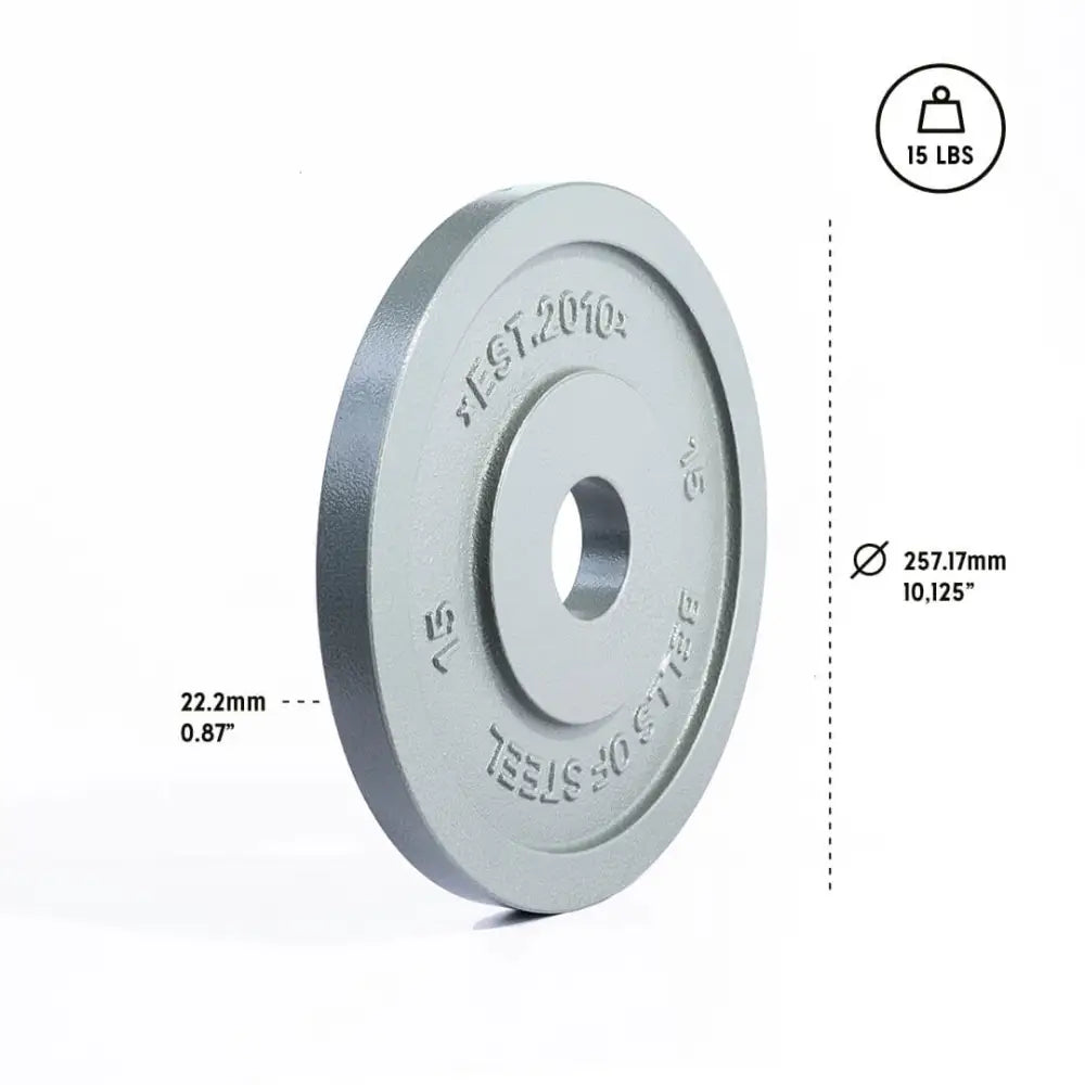 Bells of Steel Machined Iron Olympic Weight Plates - CHN-P