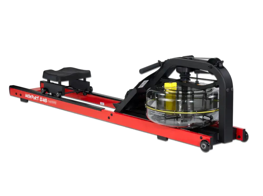 First Degree Fitness Newport Club Plus Red Indoor Rowing Machine - NPT ...