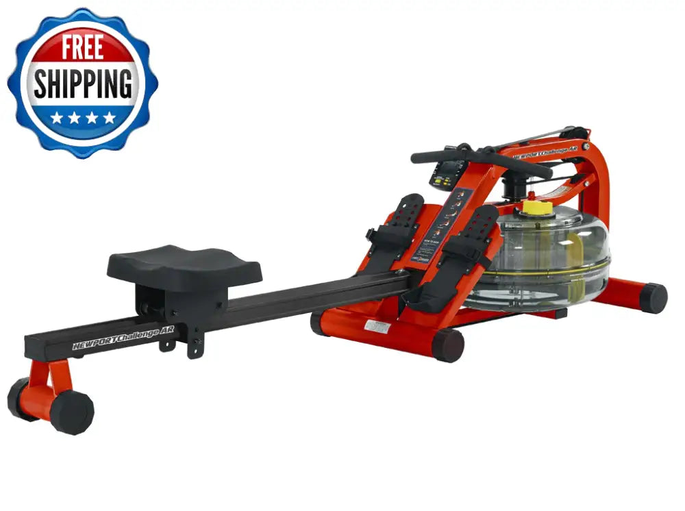 First Degree Fitness Newport Plus Red Indoor Rowing Machine - NPTP ...