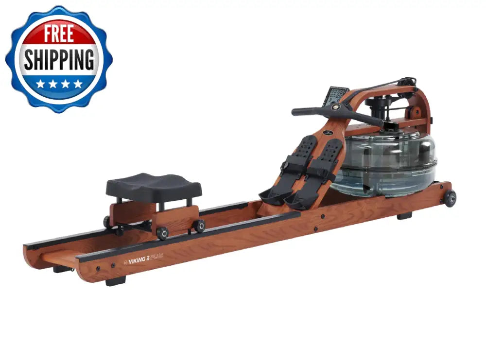 First Degree Fitness Viking 3 Plus Brown Indoor Water Rowing Machine ...