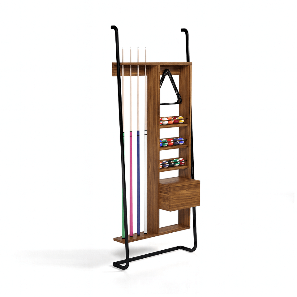RAM Game Room Prohibition Series Leaning Billiards Rack – The Game Room ...