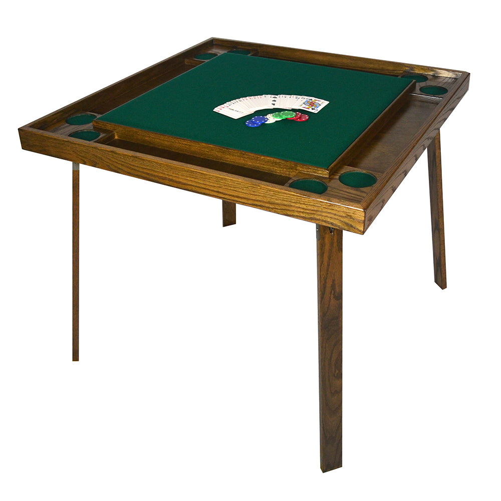 Kestell Oak Game/Card Table Combo
