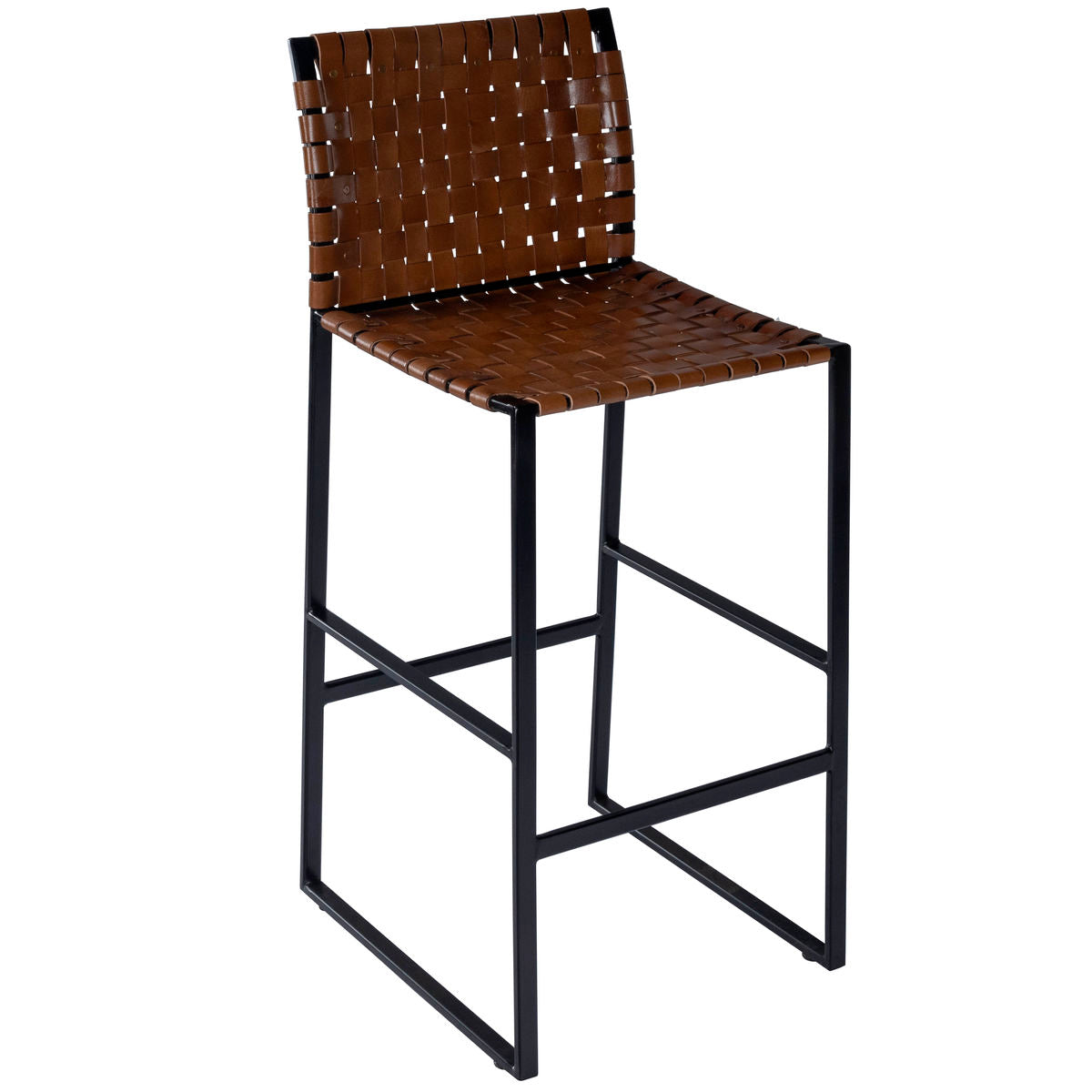 5445344 Butler-Industrial Chic Bar Stool Antique Gold Finish