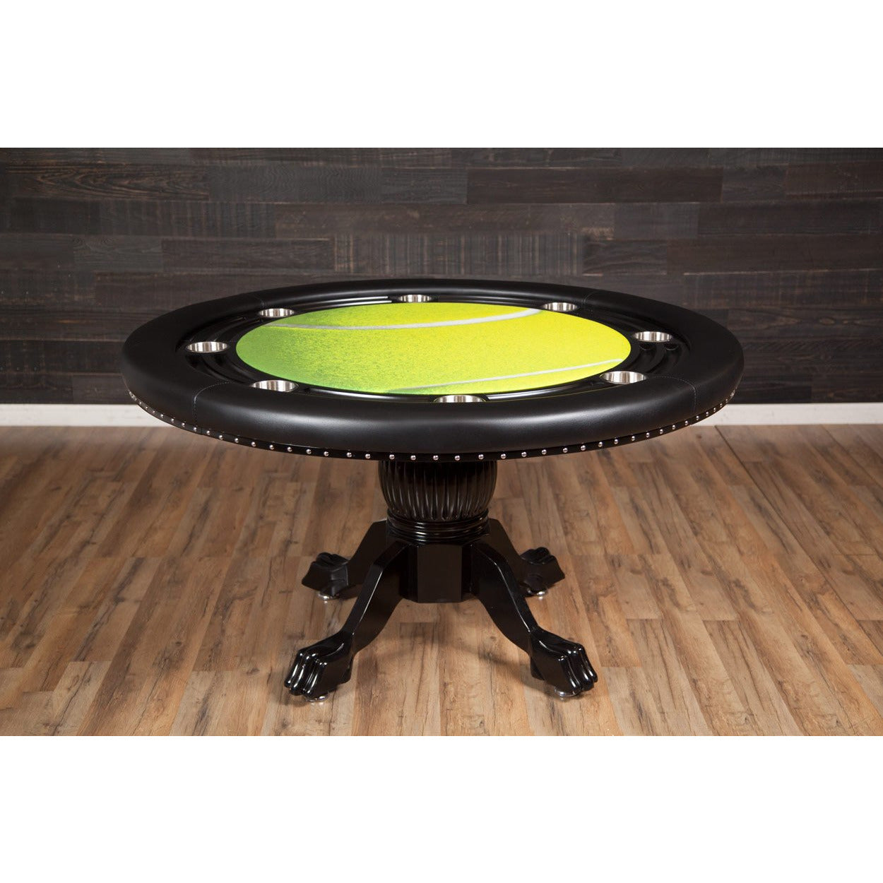 BBO The Nighthawk Poker Table Custom Design Tennis Ball Billie Jean King