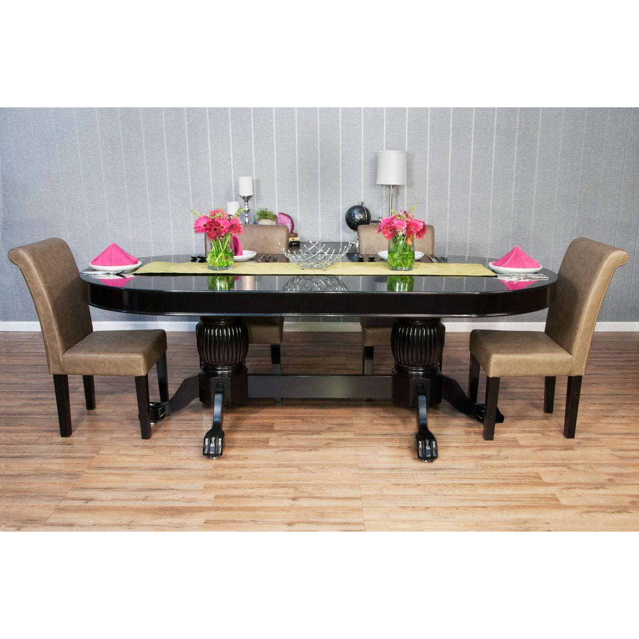 Bbo the elite poker table dinning top with chairs