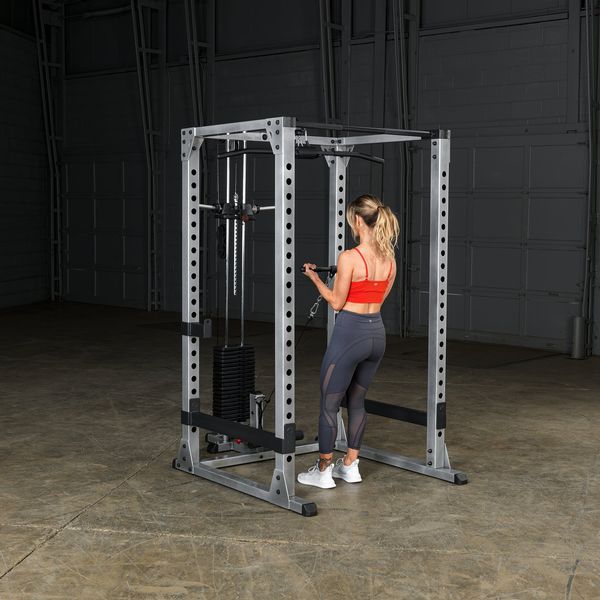 Body-Solid Lat Attachment for Pro Power Rack- GLA378 Exercise