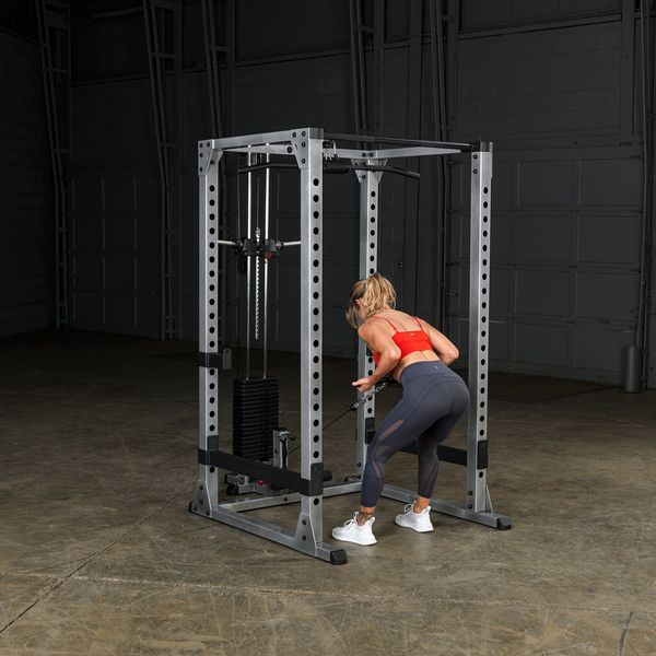 Body-Solid Lat Attachment for Pro Power Rack- GLA378 Exercise Mid