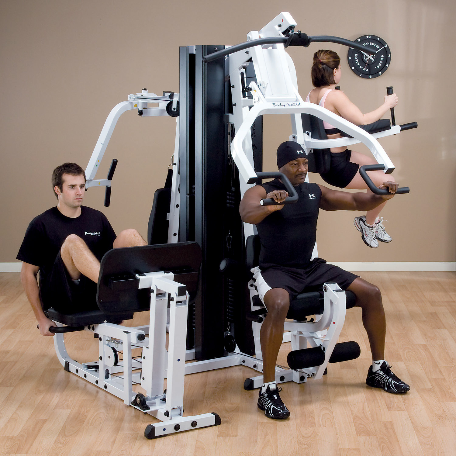 Body Solid Multi-Station Home Gym- EXM3000LPS Leg Press
