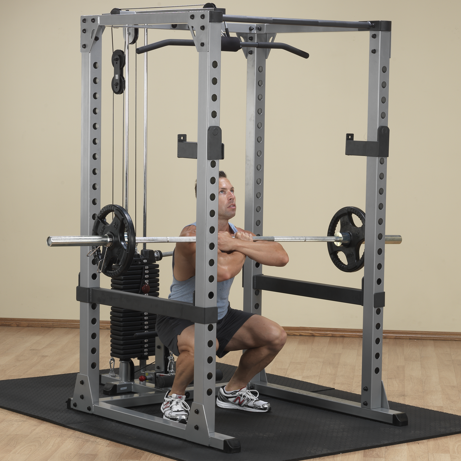 Body-Solid Pro Power Rack-GPR378 Front Squat
