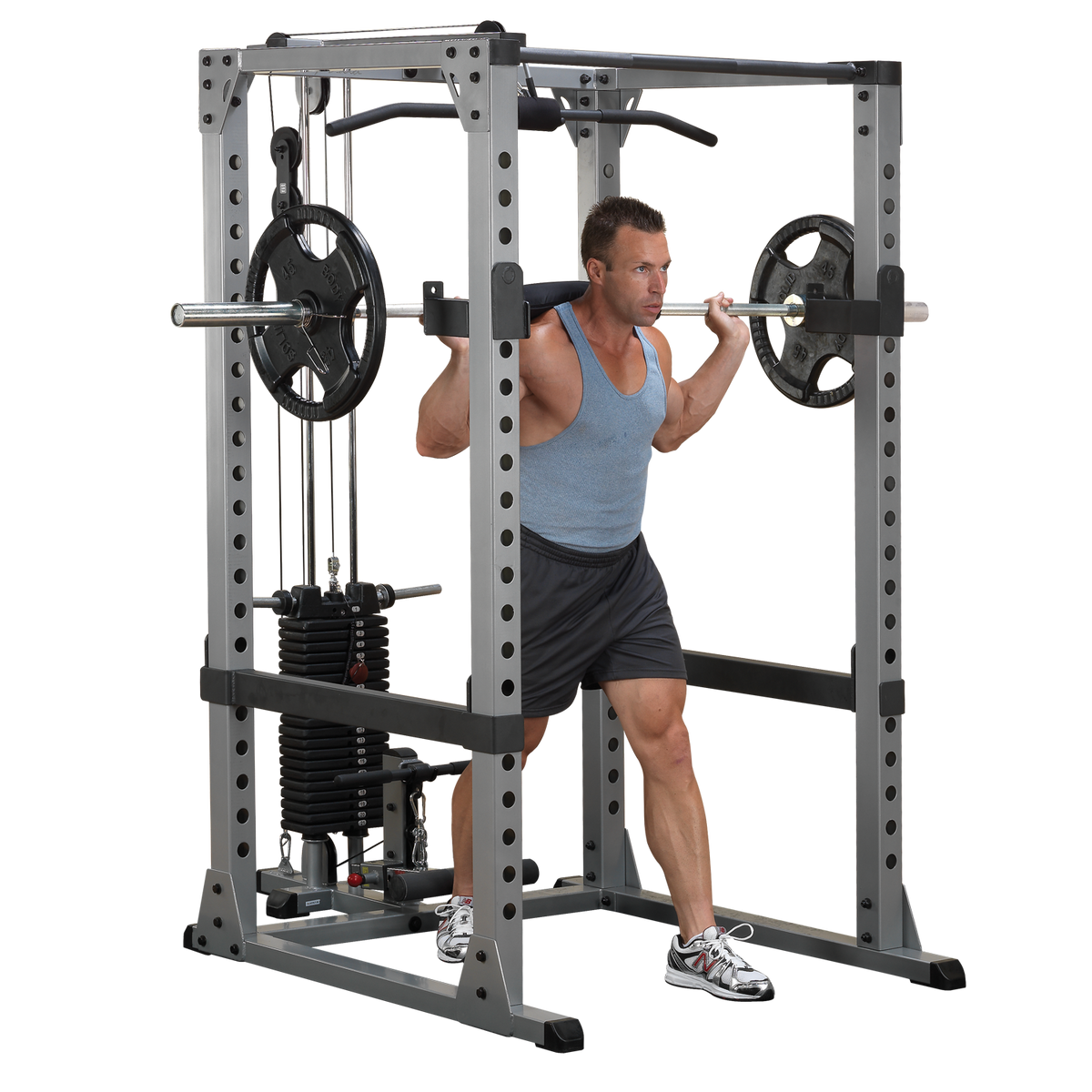Body-Solid Pro Power Rack-GPR378 – The Game Room Plus