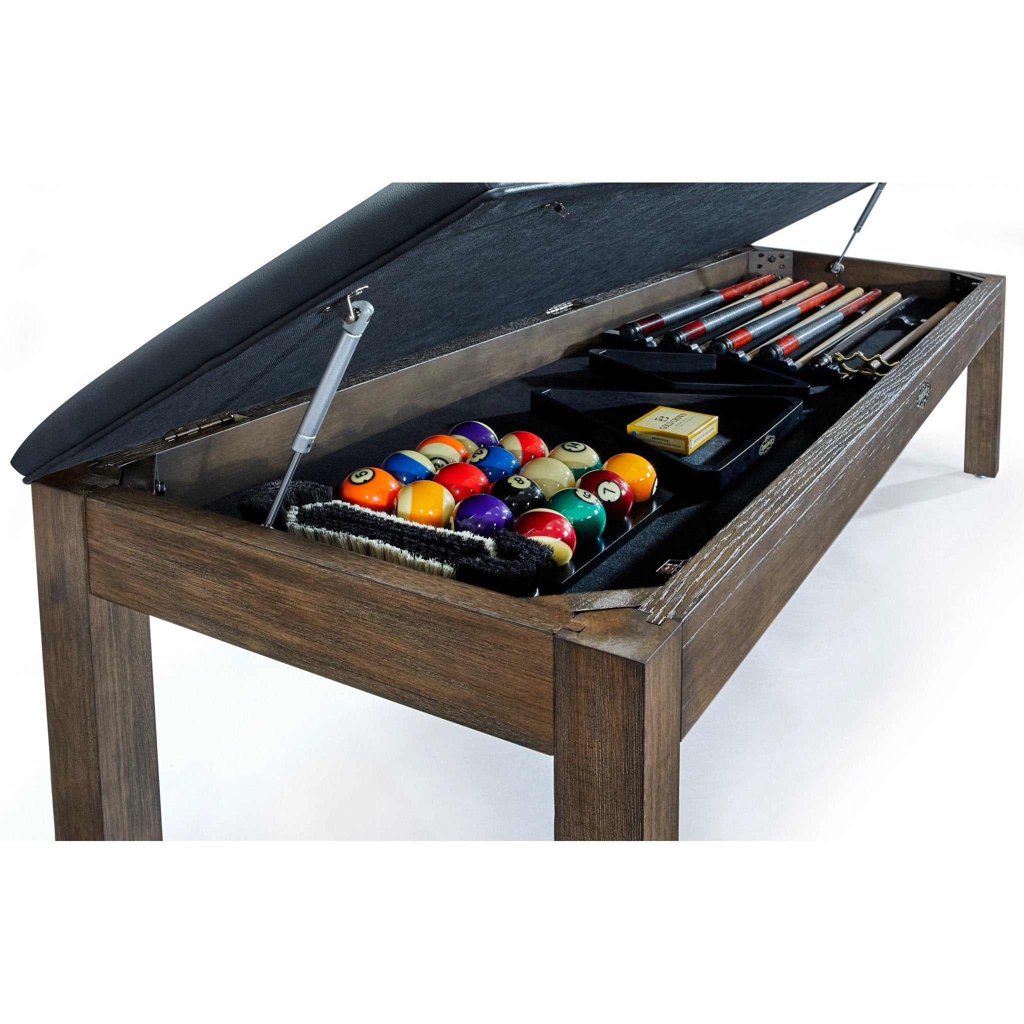 Collecting Bench Brunswick Centennial Storage Bench – The Game Room Plus