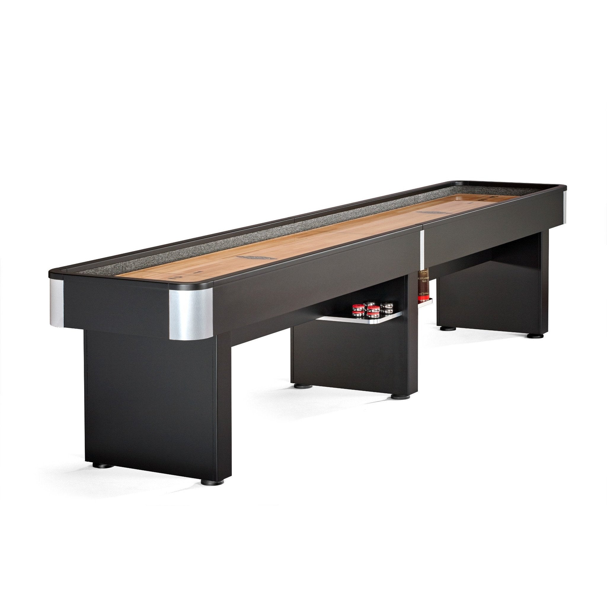 Brunswick Delray II Shuffleboard Table in Black