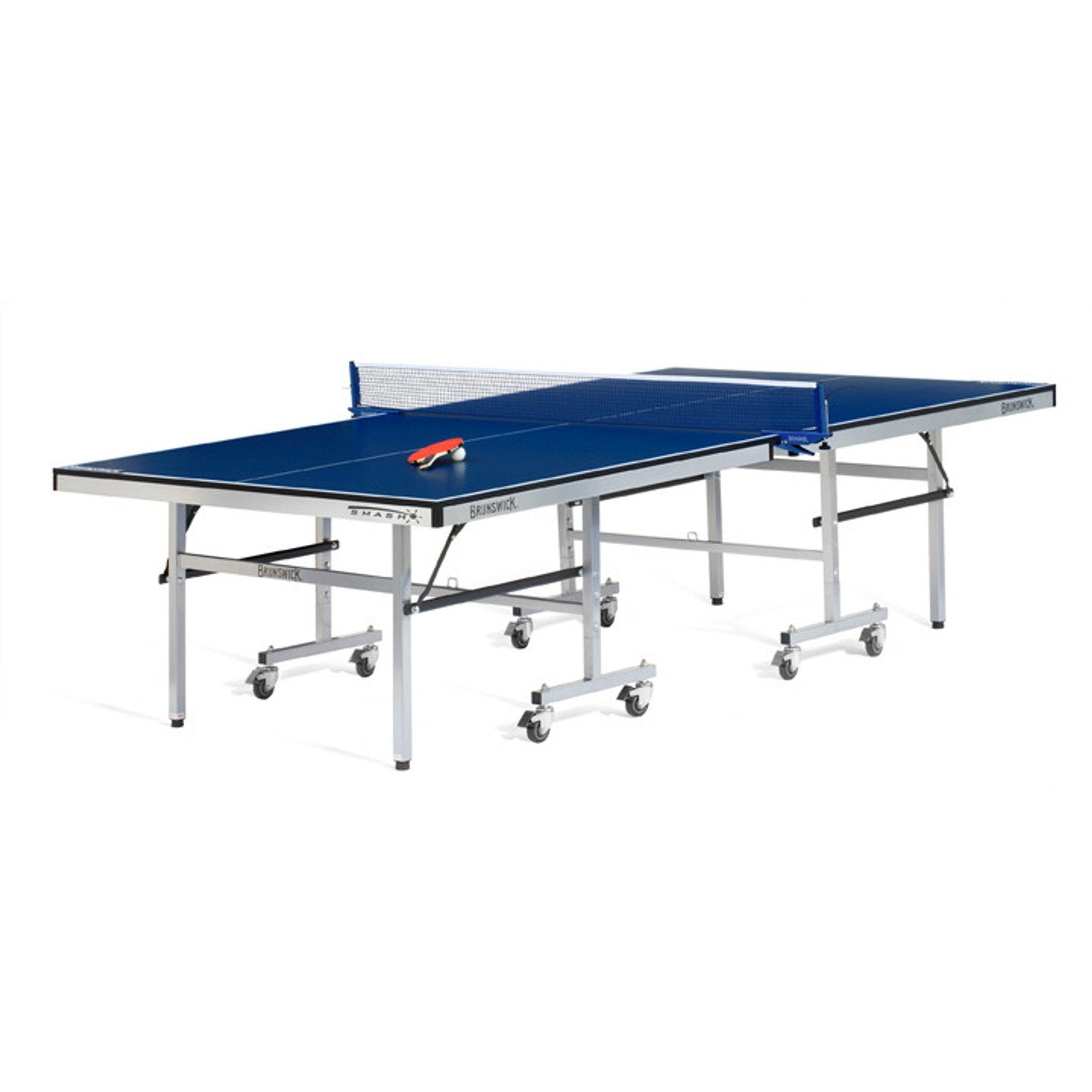 Brunswick Smash 5.0 Indoor Table Tennis Ping Pong Table - Blue