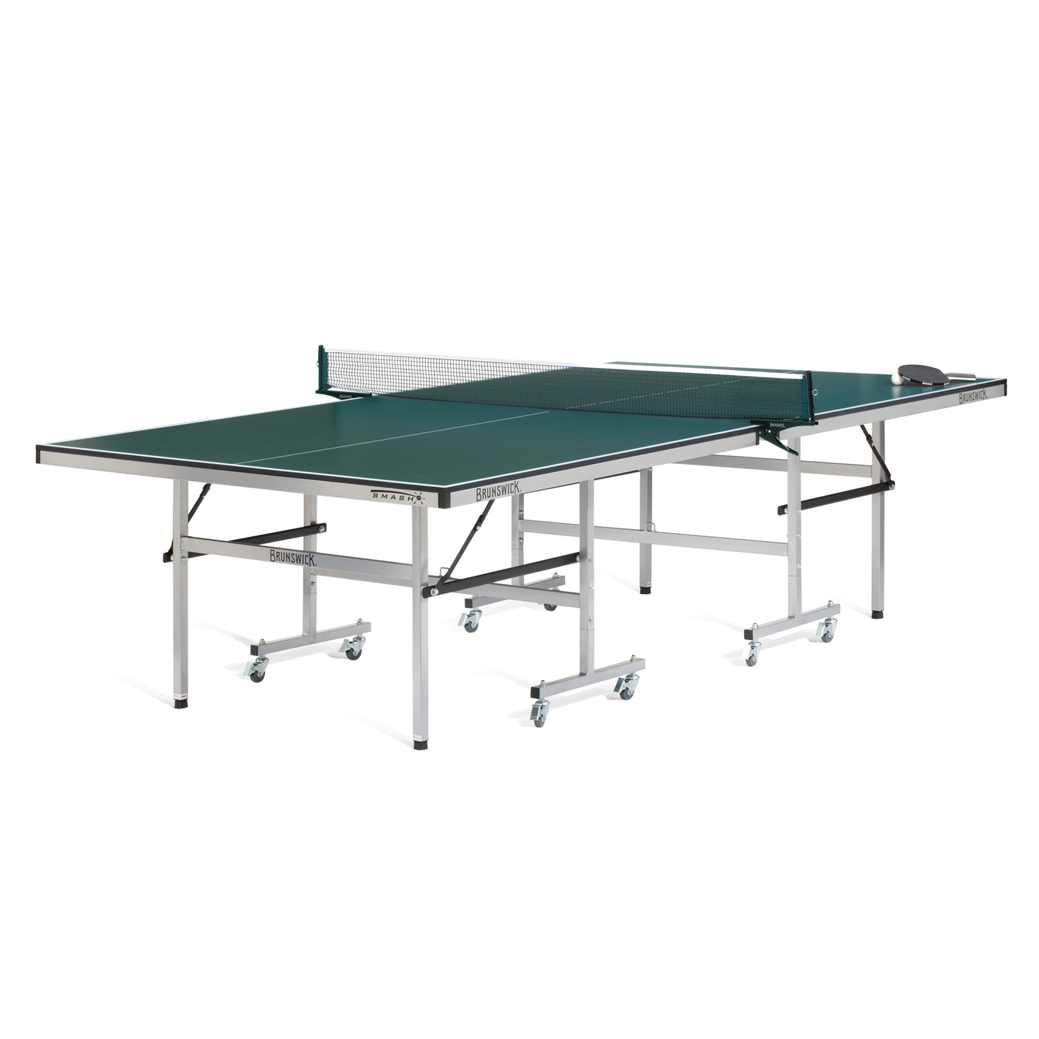 Brunswick Smash 3.0 Indoor Table Tennis Ping Pong Table - Green