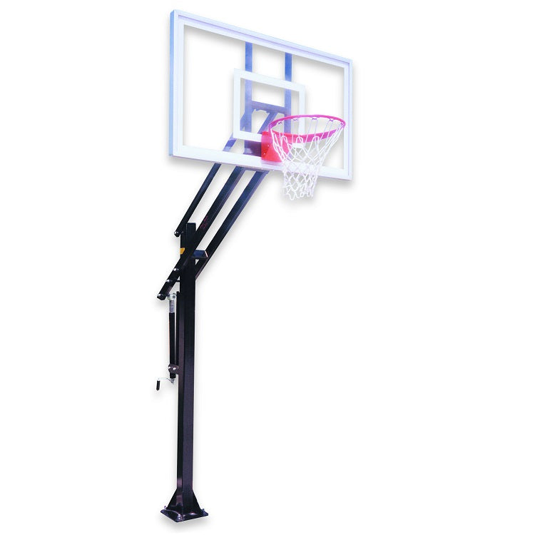 First Team Attack In Ground Adjustable Basketball Goal Select