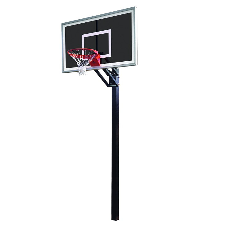 First Team Champ In Ground Adjustable Basketball Goal Eclipse