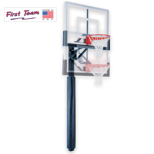 First Team Champ In Ground Adjustable Basketball Goal Series