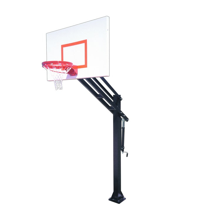 First Team Force In Ground Adjustable Basketball Goal Extreme