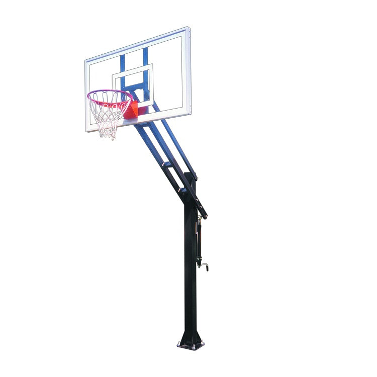 First Team Force In Ground Adjustable Basketball Goal Pro