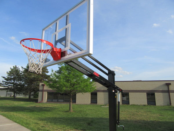 First Team Force In Ground Adjustable Basketball Goal Series Outdoor